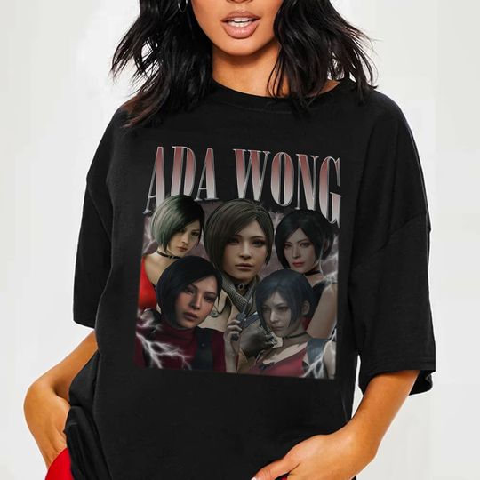 Vintage Ada Wong Shirt | Bootleg Ada Wong Shirt | Resident Evil 4 Shirt | RE4 Shirt | Video Game Shirt