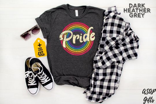 Pride Rainbow Shirt, Human Rights Shirt, Equality Shirt, LGBTQ T-shirt