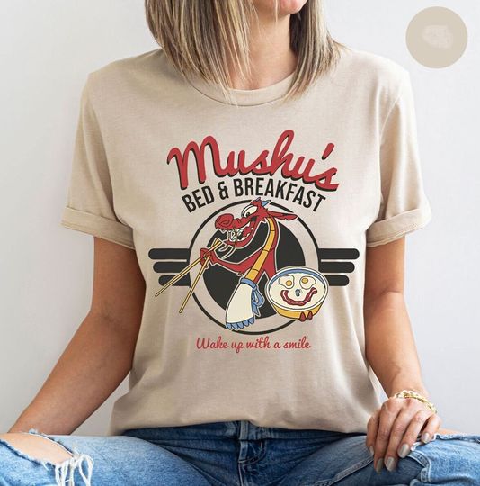 Funny Disney Mulan Mushu'S Shirt, Bed And Breakfast Poster T-shirt