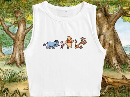 Pooh & Friends Crop Tank | Disney Crop Tank | Disney Crop Top | Disney Shirt