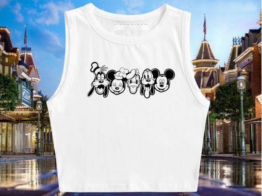 Disney Friends Crop Tank | Disney Crop Tank | Magic Kingdom | Disney Vacation Shirt