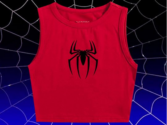 Spider-Man Crop Tank | Amazing Spider Man Avenger Shirt | Superhero Shirt