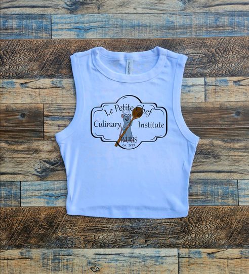 Ratatouille Crop Tank, Remy Crop Top, I'm Just Here to Eat baby tee, Food and Wine 2024 Tank Top