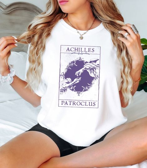 Song Of Achilles Bookish Booktok T-Shirt, Achilles Patroclus Academia Shirt