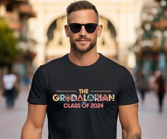 Disney The Gradalorian 2024 Men Shirt, Graduating Class of 2024