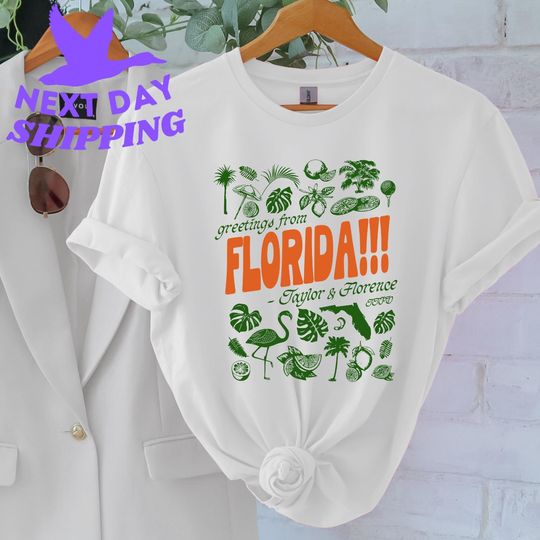 Greetings From Florida Shirt, Tortured Poets T Shirt