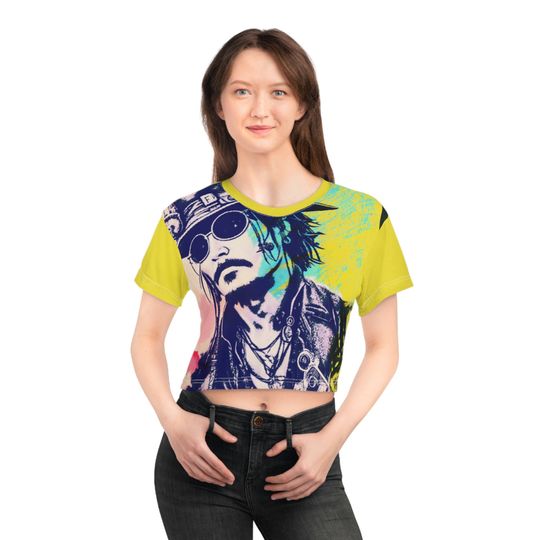 Johnny T-shirt Cute Crop Tops | Cropped Graphic Tee | Movie T Shirt Women Trendy Gifts