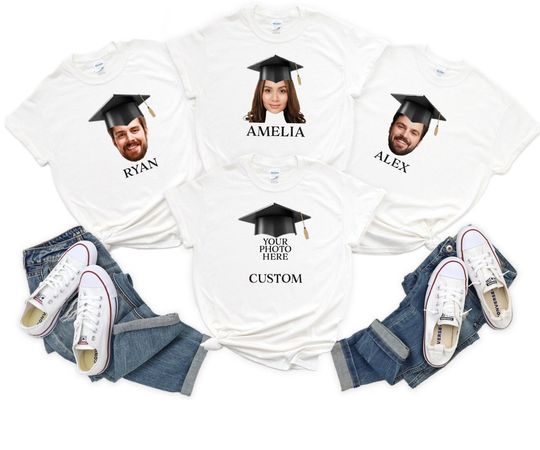 Personalized 2024 Garduation Matching Shirt, Personalized Graduation Shirt
