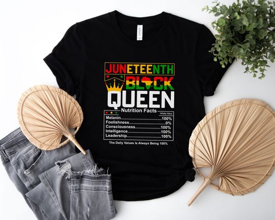 Juneteenth Black Queen Shirt, Black History Shirt, Juneteenth Shirt
