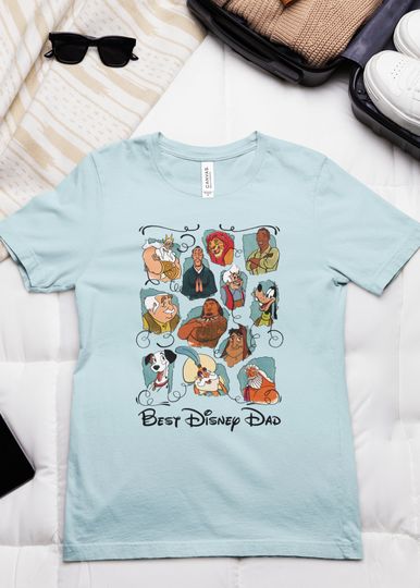 Disney Best Dad Ever Shirt, Father's Day Gift, Dad Shirt