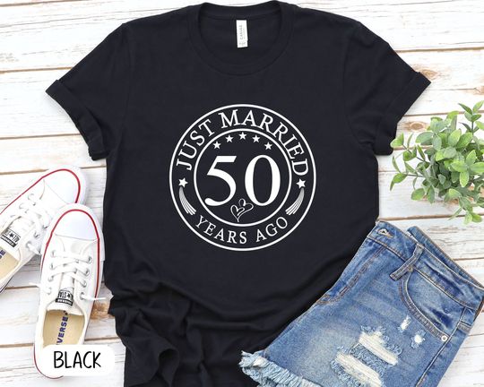 50th Wedding Anniversary Shirts, 50th Wedding Sweatshirt, 50th Anniversary Married 50 Years