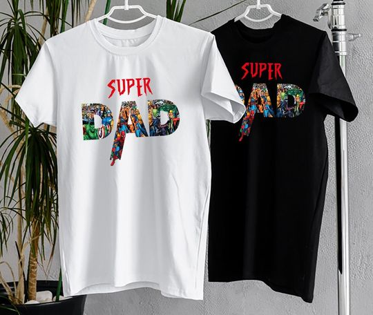 Superhero Dad Shirt, Father's Day Shirt, Cool Father Shirt, Super Dad Shirt