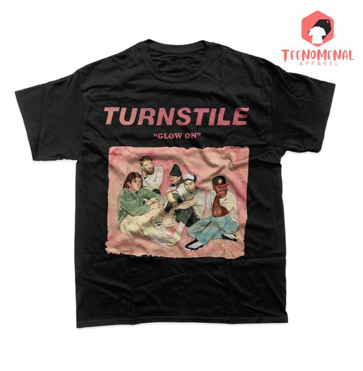 Turnstile Unisex Shirt - Glow On Merch - Music Band T-Shirt - Artist Tee for Gift