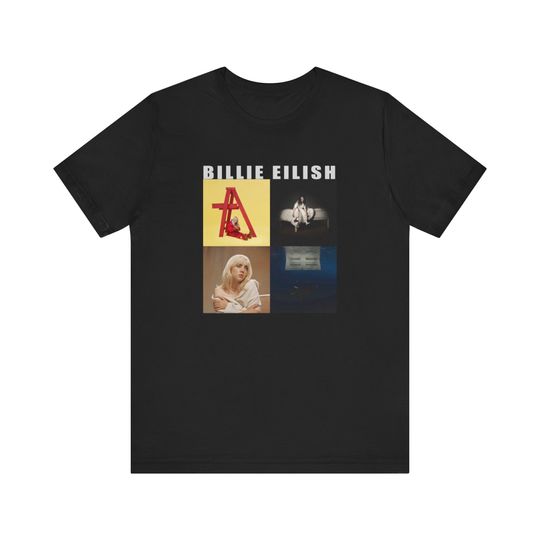 Billie Eilish Discography 2024 (Hit me hard and soft) New Album Tee