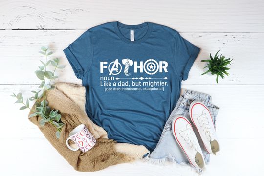 FATHOR Shirt, Fathor Definition Shirt, Noun Like A Dad, Funny Dad T-Shirt, Father's Day Gift
