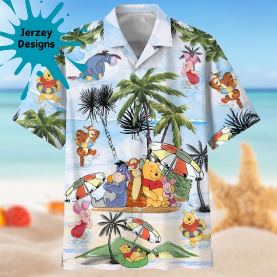 Winne Pools 3D Hawaiian Shirt