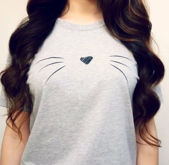 Cat Shirt - Cat Whiskers Shirt - Whiskers Cat Shirt - Cat Lovers Gift - Cat T-Shirt