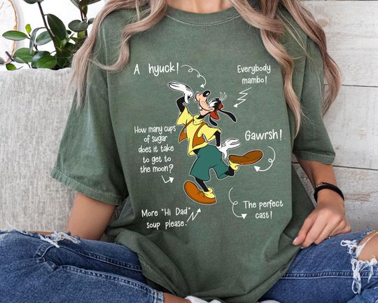 Funny Goofy Dad Everybody Mambo A-Hyuck Comfort Colors Shirt, A Goofy Movie, Father's Day Gift, Daddy Birthday T-shirt