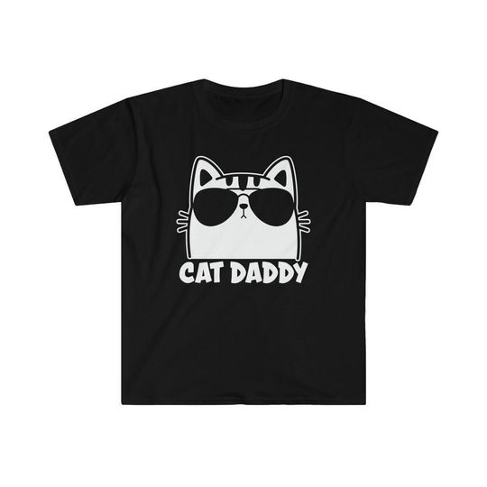 Cat Daddy Shirt | Cute Cat Shirt | Funny Cat Mom Gift | Cat Dad T Shirt | Christmas Cat Shirt | Gifts For Cat Lovers | Cat Parent Daddy