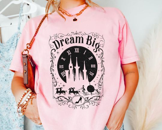 Cinde Dream Big Midnight Disney T-shirt