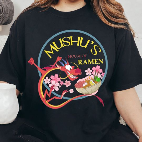 Vintage Mushu's House Of Ramen Disney T-shirt