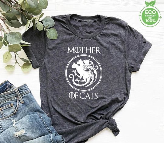 Mother of Cats Shirt, Funny Mom of Cats Shirt, Cat Lover Shirt, Gift for Cat Owner, Cat Shirt, Catlover Gift, Cute Cat Shirt, Kitty Kat Tee