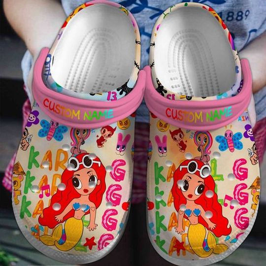 Cute Karol G Clogs Shoes, La Bichota Clogs Shoes
