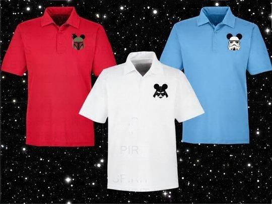 Star Wars Polo, Disney Star Wars Polo, Gift for Him, Father's day Gift