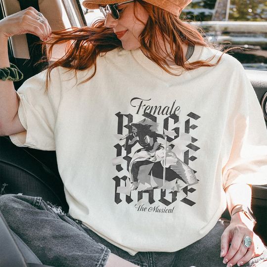 Female Rage The Musical Shirt, The Musical TTPD Eras Tour Tee