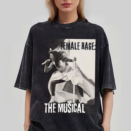 Female Rage Comfort Color Shirt | The Musical | TTPD | taylor versio