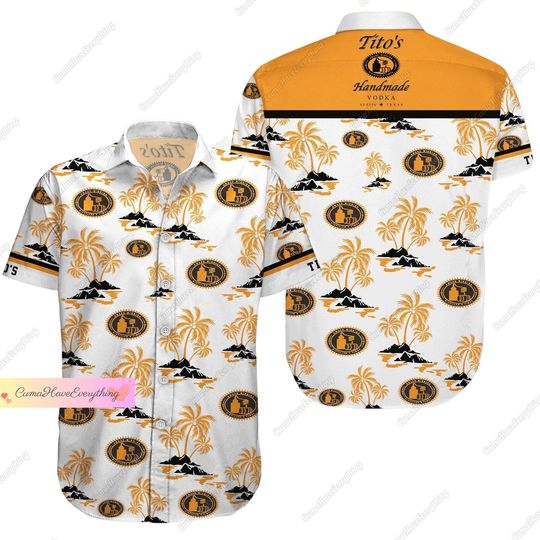 Tito Handmade Hawaiian Shirt, Beach Shirt, Button Shirt For Men