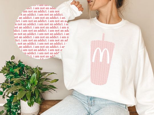 McDonald's Sweatshirt, Fast Food Sweatshirtt, Mcdonald's Gift