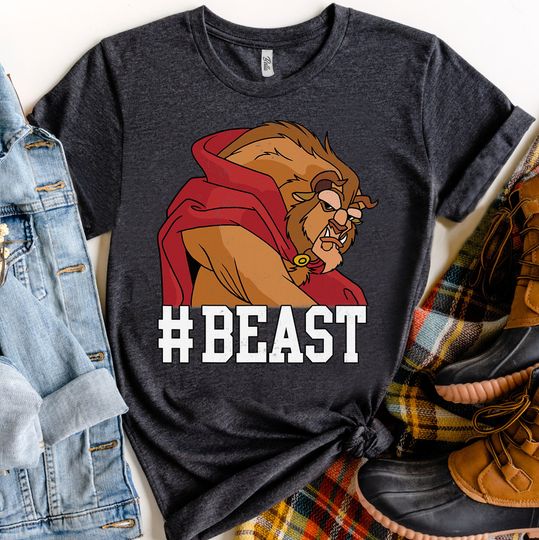 Disney Beauty & The Beast Game Face Graphic Shirt