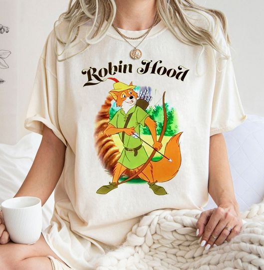 Retro Robin Hood Shirt, Robin Hood Disney Shirt
