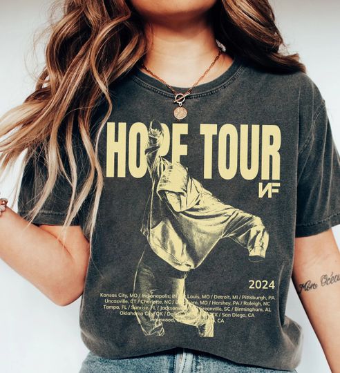 NF Concert T-Shirt - Hope Tour 2024 shirt