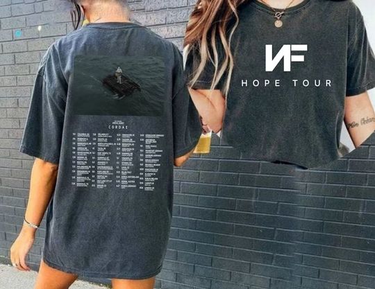 NF Hope Tour Shirt, NF Fan Gift