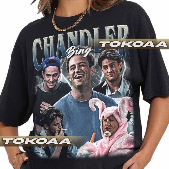 Limited Chandler Bing  Vintage Shirt, Gift For Woman