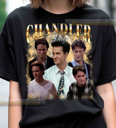 Limited Vintage Chandler Bing Tshirt, Chandler Bing