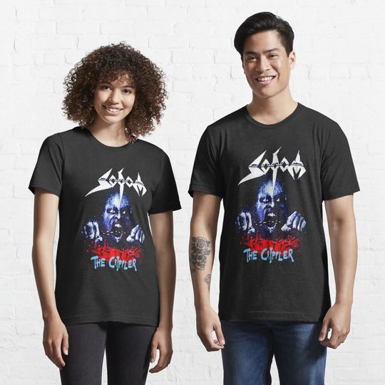 Vintage Design Sodom Rock Band The Crippler T-Shirt