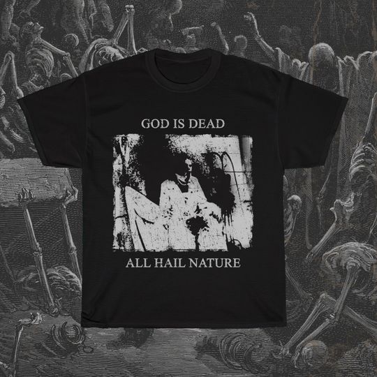 Begotten God Is Dead Nihilism Misanthrophy Horror Movie Cult Film Unisex T-Shirt