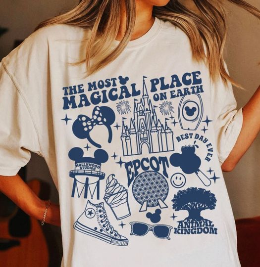 Most Magical Place Shirt, Comfort Colors Shirt