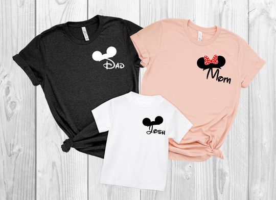 Personalized Disney Family Shirt, Disneyland Family Shirt, Custom Disney Shirt