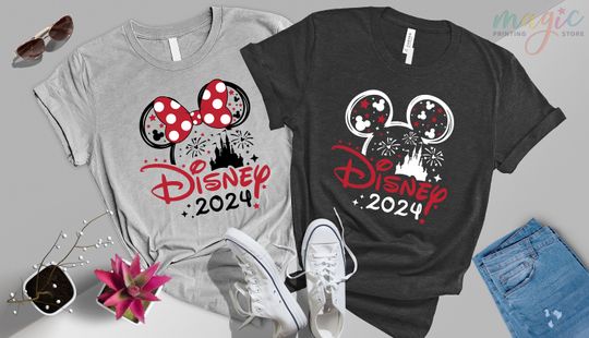 Custom Disneyworld 2024 Shirts, Disneyland Family Vacation, Family Disneyworld Shirt