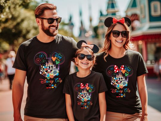 Disney Family Trip 2024 Shirt, Disney 2024 Shirts, Disney Group Shirt