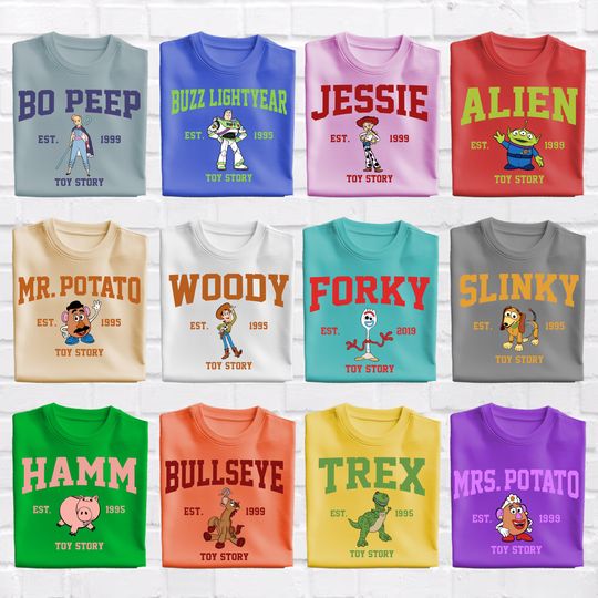 Toy Story Characters Shirt, Disneyland Trip Shirt, Fun Gift Toy Story Fun T-shirt