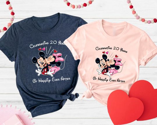 Custom Disney Anniversary Shirts, Disneyworld Shirts, Disney Gifts, Anniversary Gift