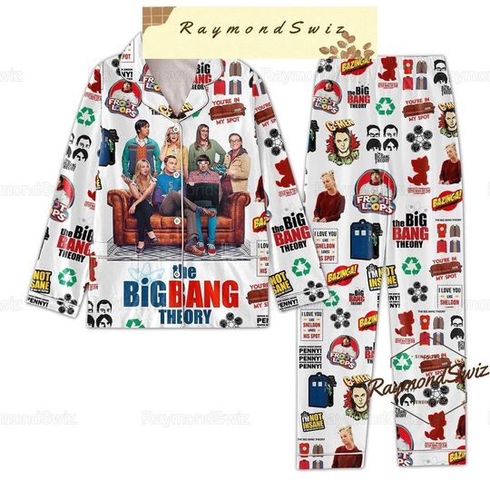 The Big Bang Theory Pajamas Set, Big Bang Theory Pajamas Pants