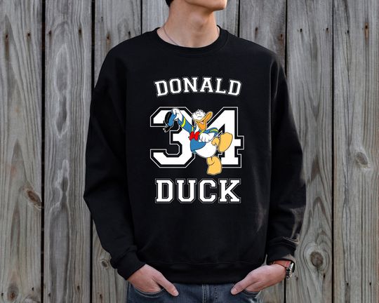 Donald Duck Sweatshirt, Disney Sweatshirt, Disney World Sweatshirt, Donald Family Shirt