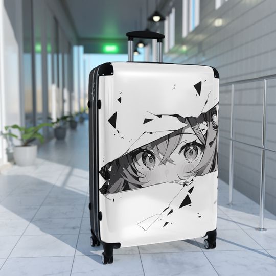 Breakaway Anime Girl Suitcase