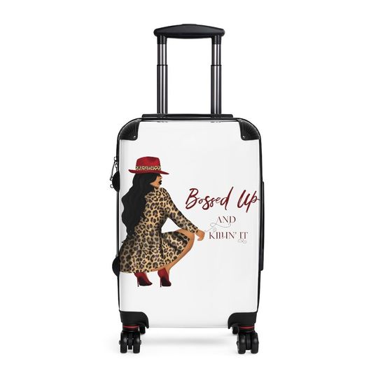 Bossed Up and Killin It Bag| Rolling Suitcase| Weekend Bag| Bossed Up Bag| Lady Boss Gift
